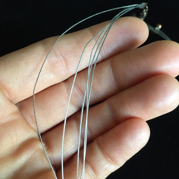 Multi Layered Fashion Jewelry Rock Beads Necklace - Picture 3 of 10